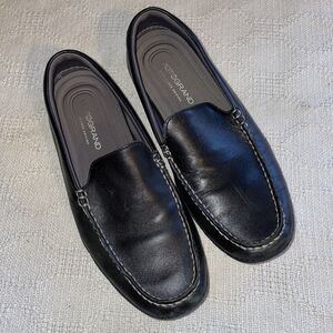 Cole Haan Motogrand Driving Moc Men’s Size 7 Medium Black Leather Slip On Casual